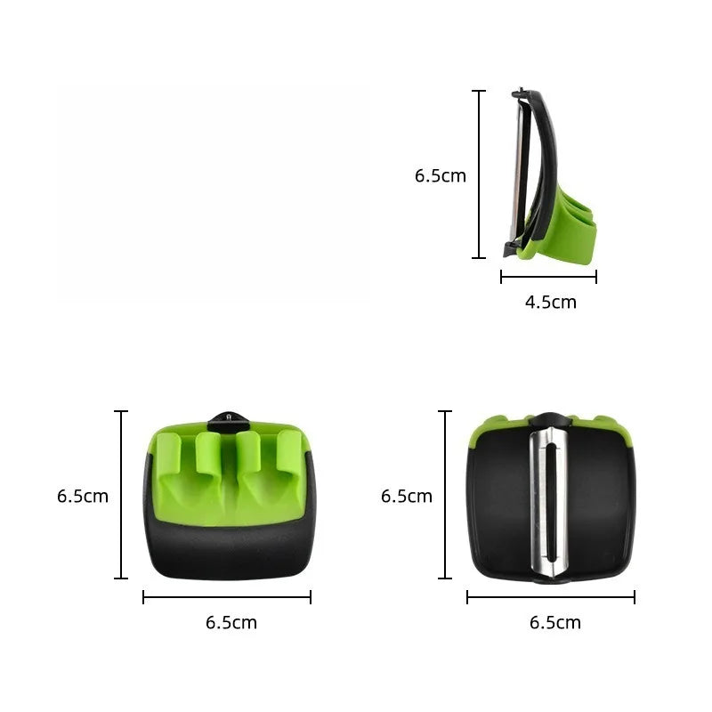 Convenient Black/Green Peeler