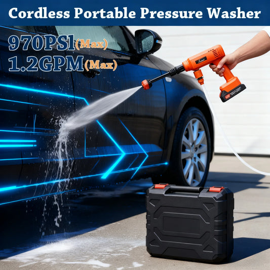 Electric Cordless Colorful High Pressure Car Wash