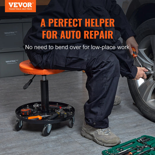 Mechanic Stool, 250lb Capacity