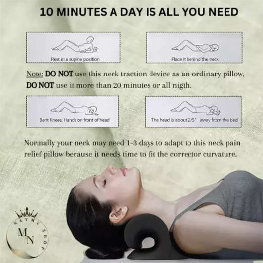 Neck And Shoulder Relaxer Cervical Chiropractic Traction