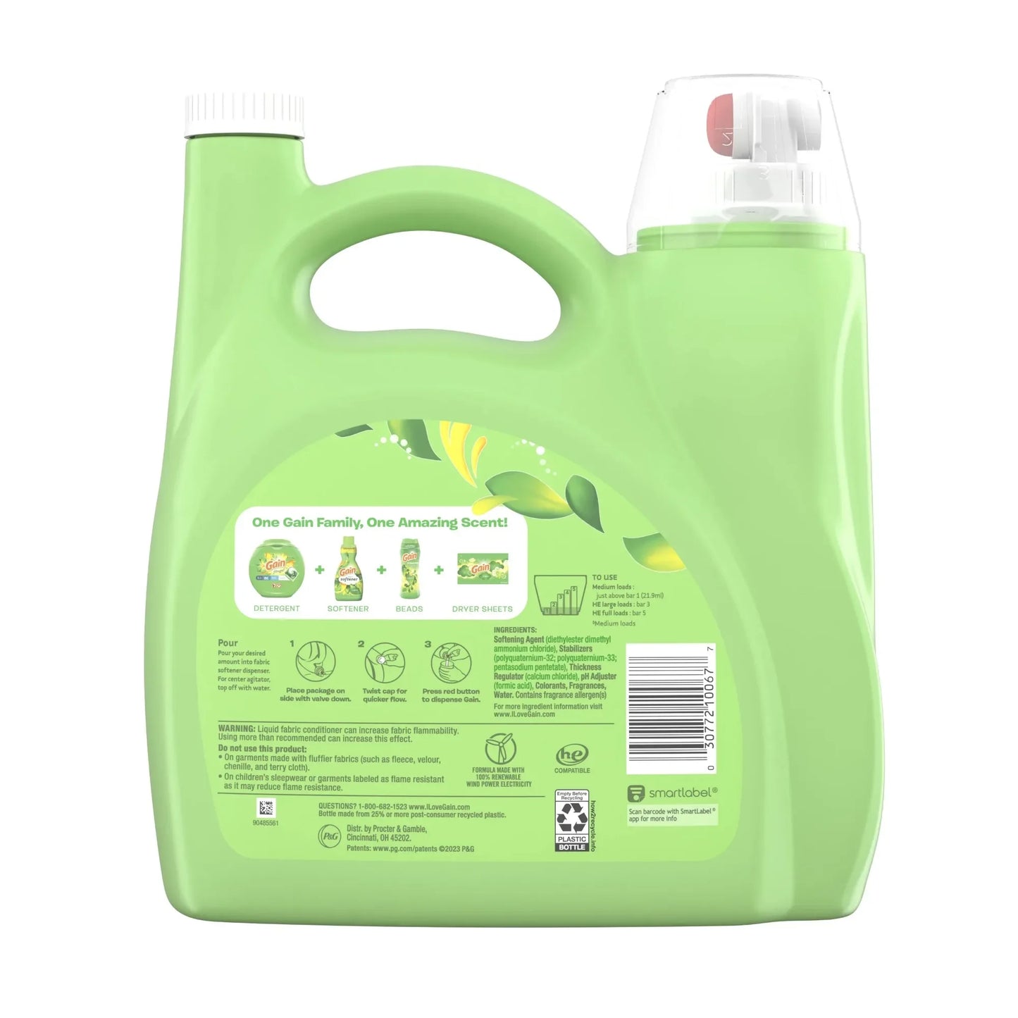 Gain Original Scent Liquid Fabric Softener