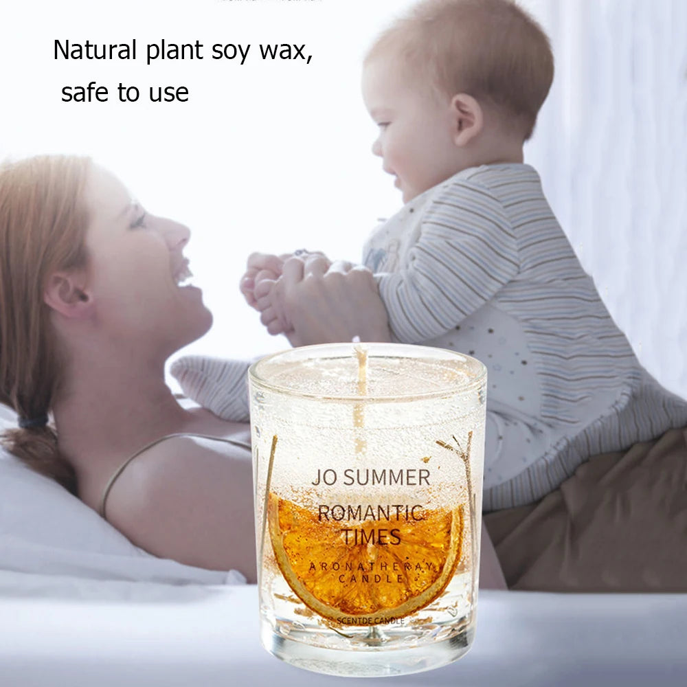 Scented Wax Candle Smokeless Aromatic Candles