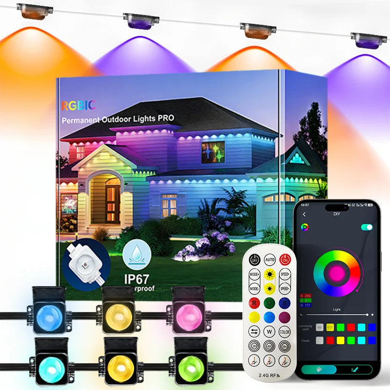 Smart Permanent Outdoor Lights