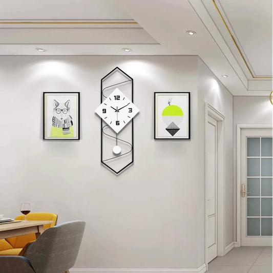 Swing Quartz Silent Wall Clock