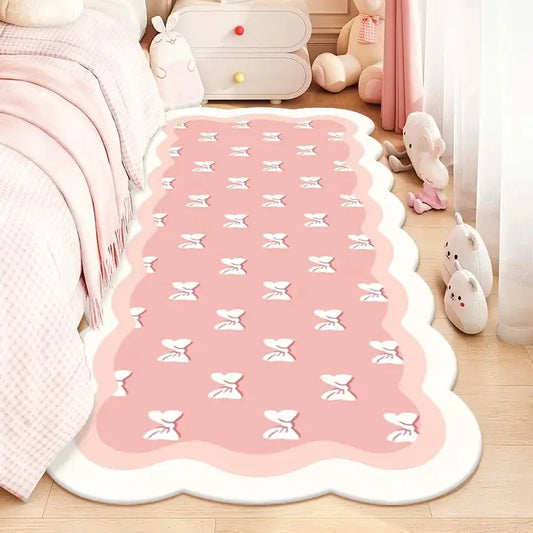 Pink Heart Carpet, Girl's Room Decoration