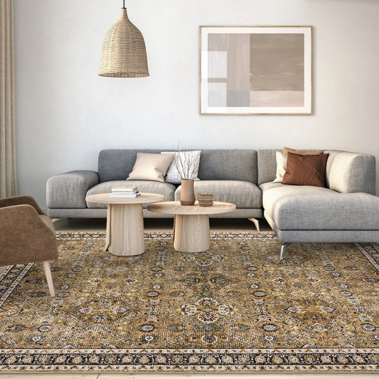 Non-Slip Rug for Living Room