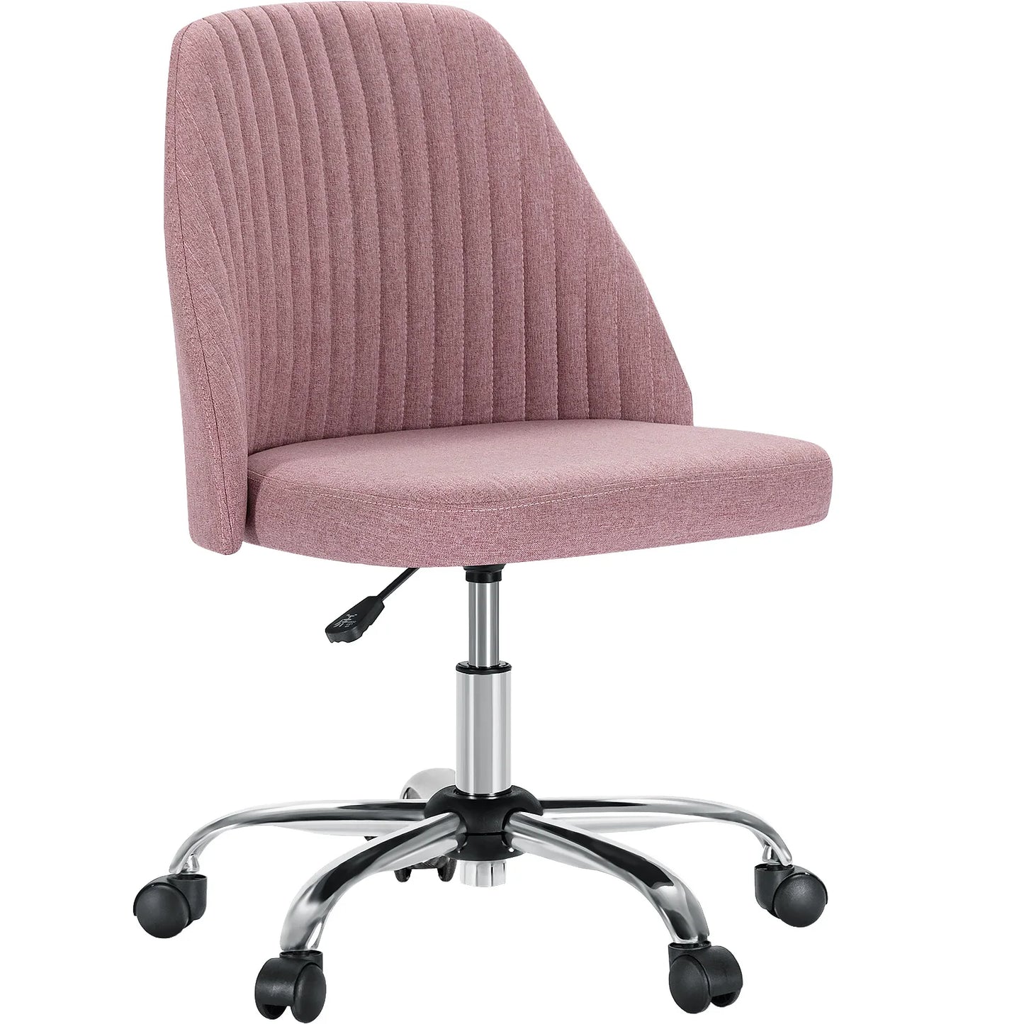 Armless Cute Vanity Swivel Chair