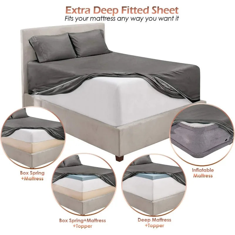 Extra Deep Pocket King Size Sheets Sets