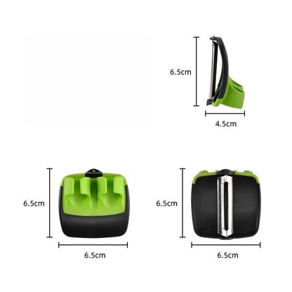 Convenient Black/Green Peeler