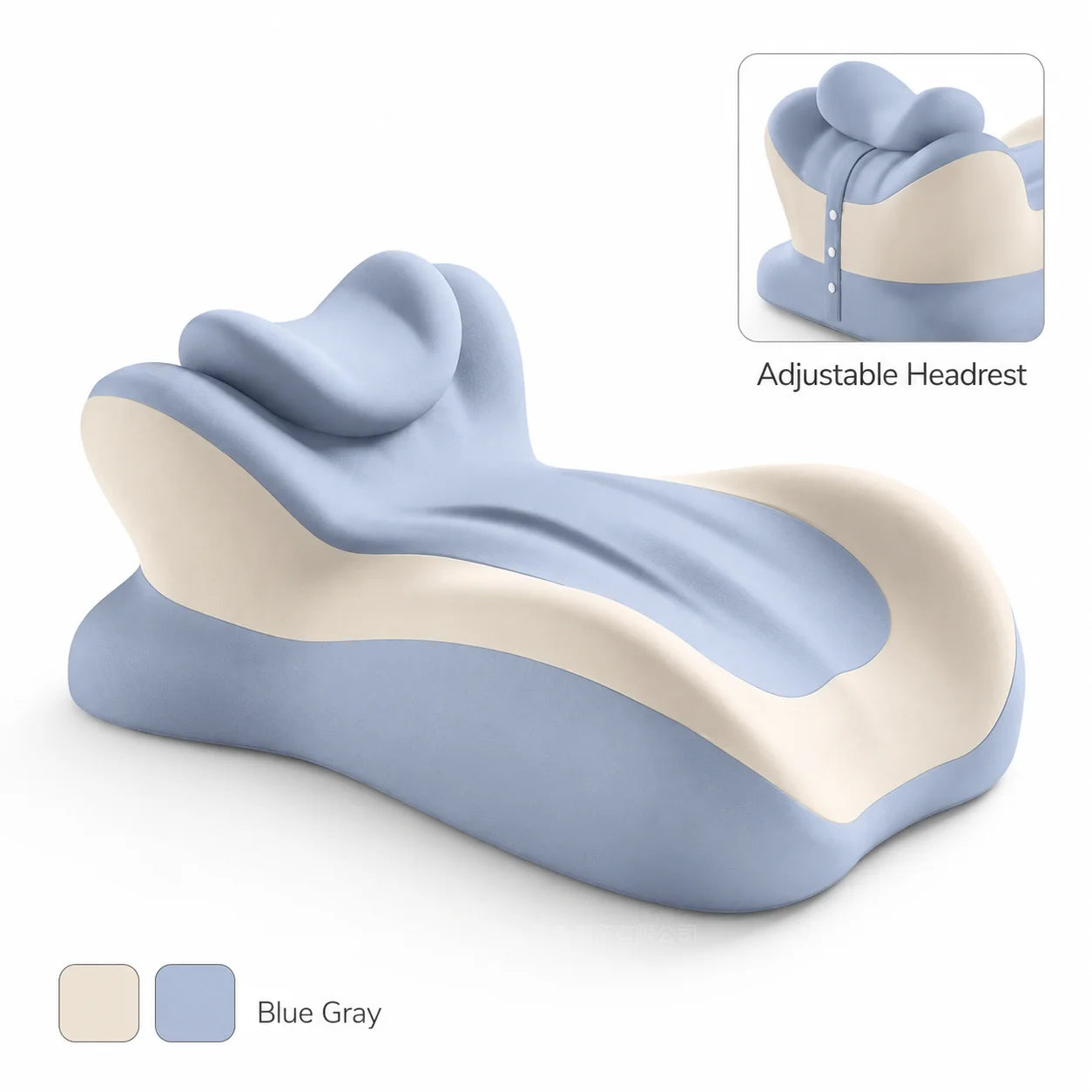 Multifunctional Memory Foam Prone Reading Pillow