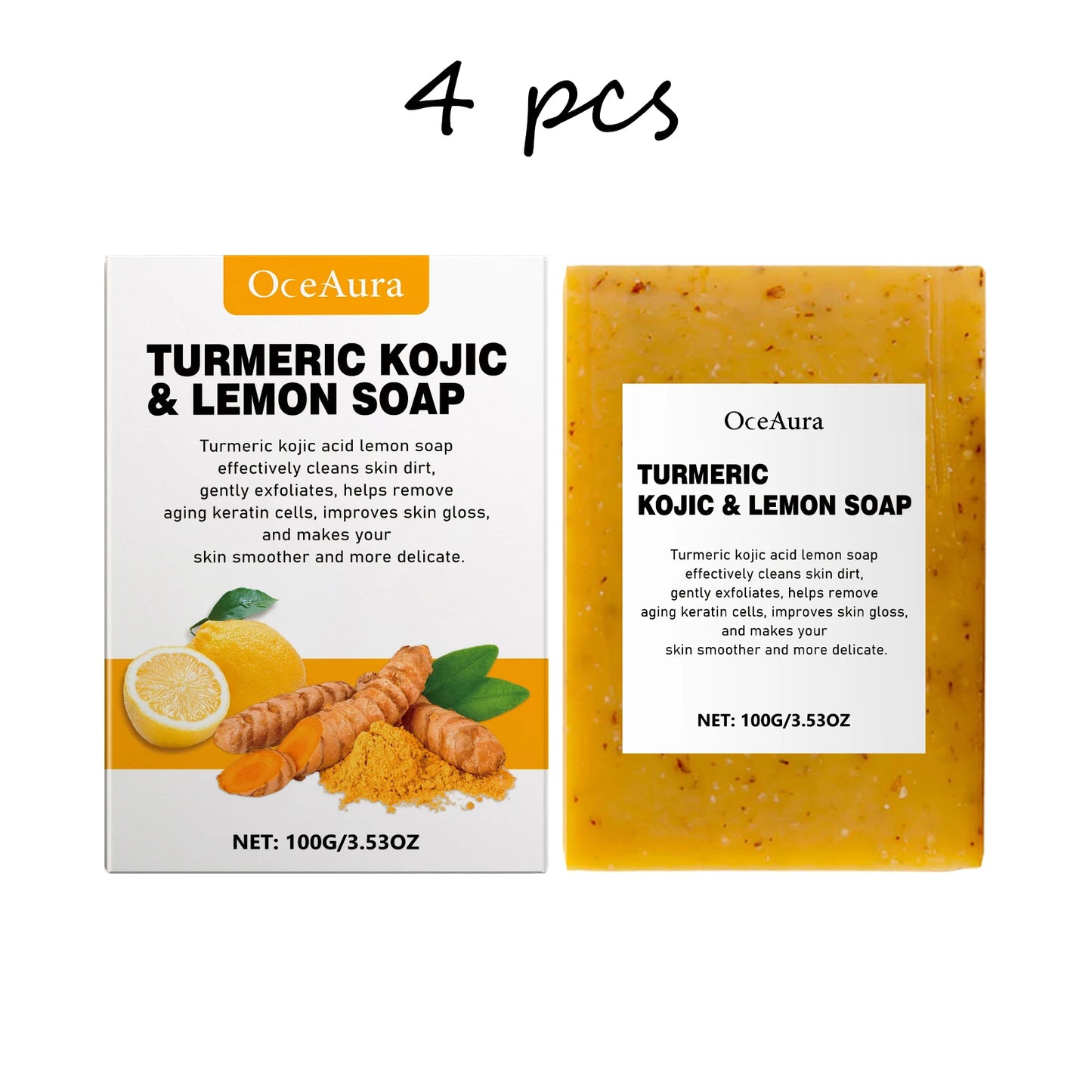 Turmeric Lemon Soap Bar