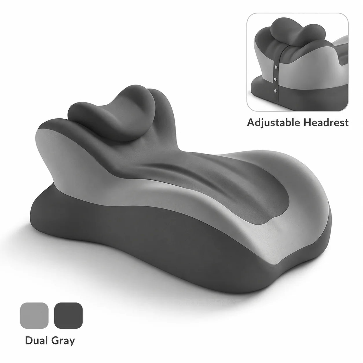 Multifunctional Memory Foam Prone Reading Pillow
