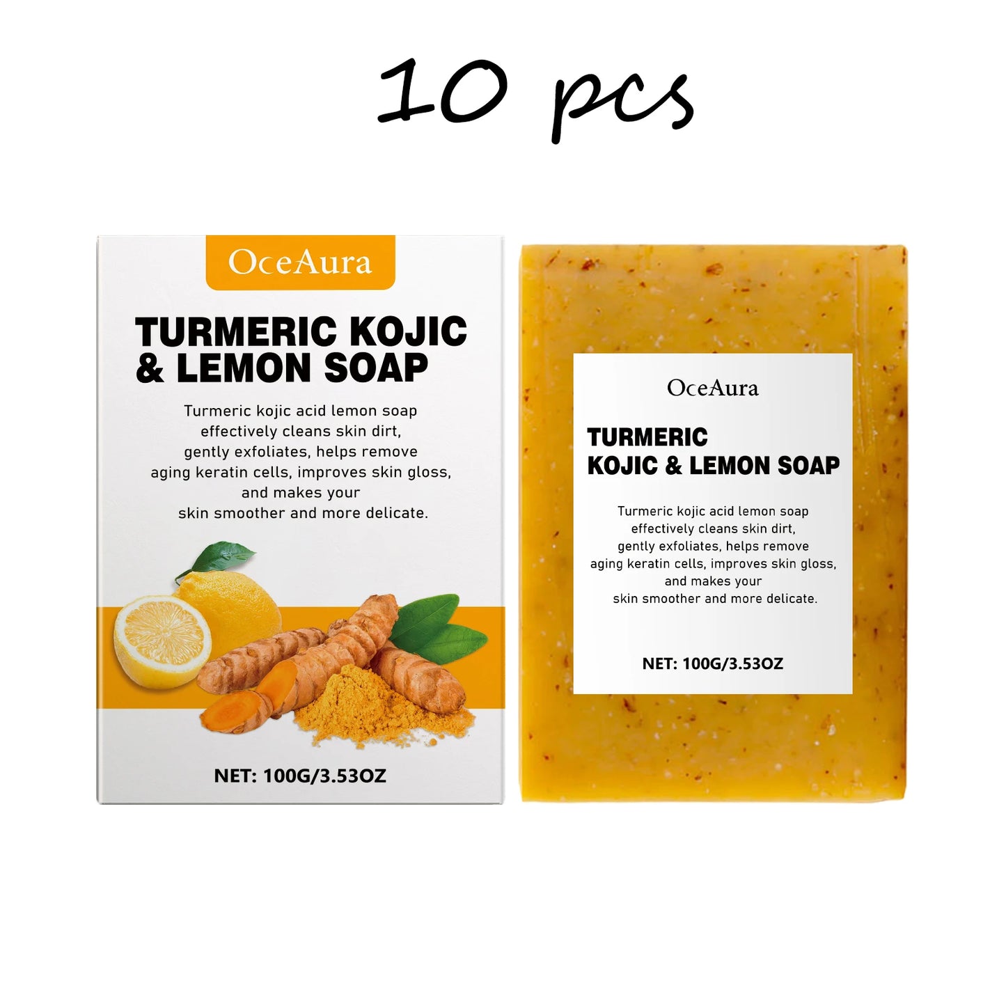 Turmeric Lemon Soap Bar