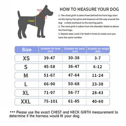Dog Harness NO PULL, Reflective & Adjustable