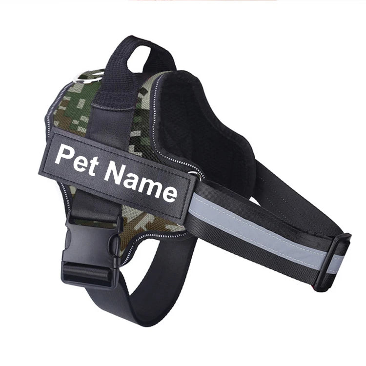 Dog Harness NO PULL, Reflective & Adjustable