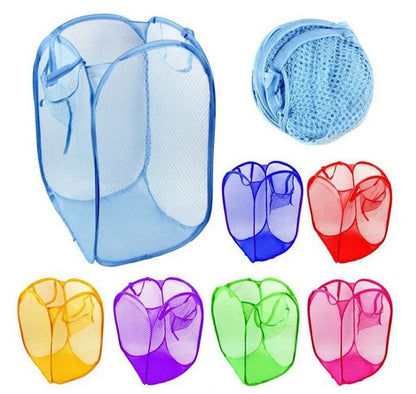 Folding Dirty Laundry Sorting Basket