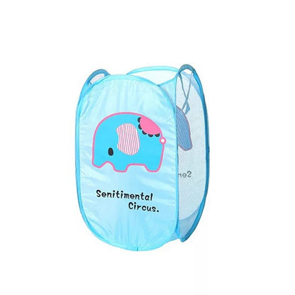 Folding Dirty Laundry Sorting Basket