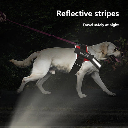 Dog Harness NO PULL, Reflective & Adjustable
