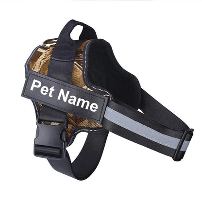 Dog Harness NO PULL, Reflective & Adjustable