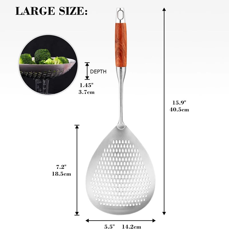 Stainless Steel Fine-Mesh Skimmer