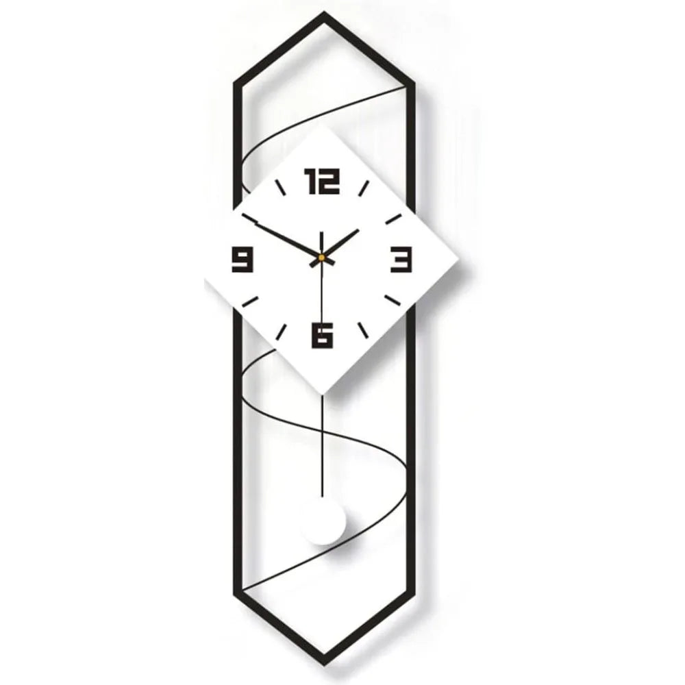 Swing Quartz Silent Wall Clock