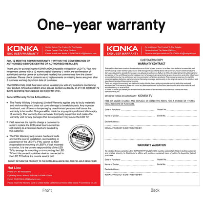 KONKA 32" Smart TV, Powered By SAMSUNG