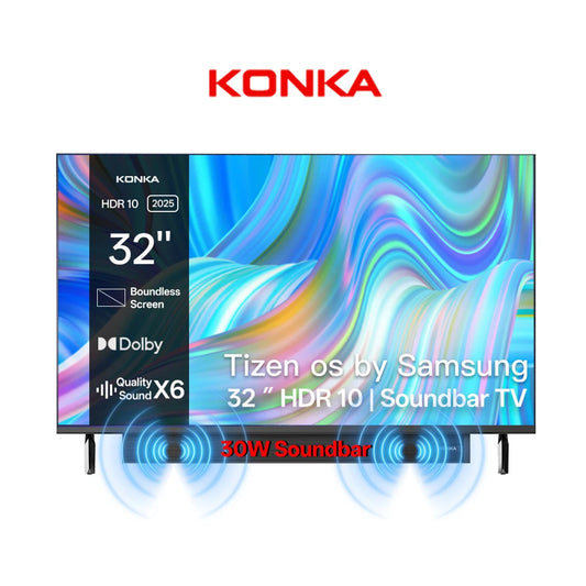 KONKA 32" Smart TV, Powered By SAMSUNG