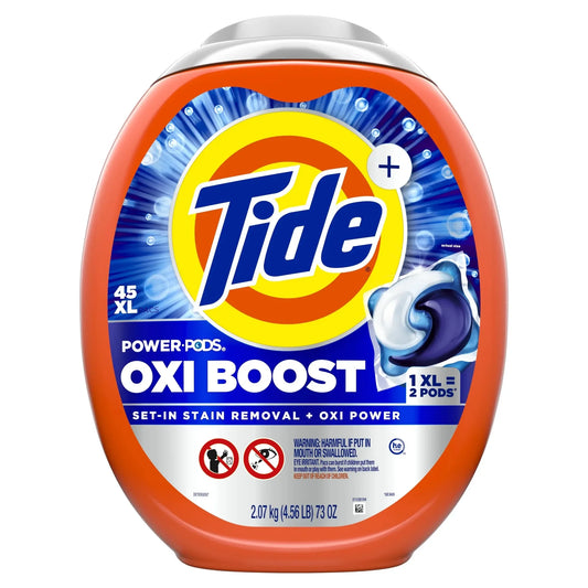 Tide Pods w/ Oxi Boost (45 count)