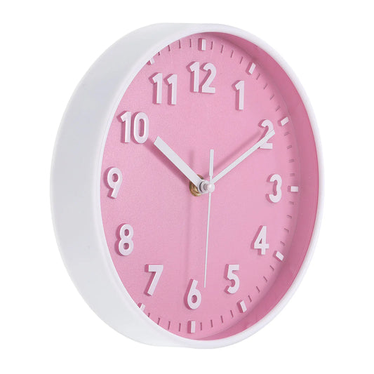 8 Inch Wall Clock 3D Number Quartz