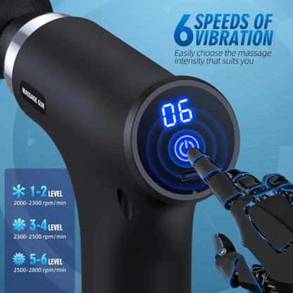 Fascia Gun Electric Impact Home Relaxation Muscle Massager