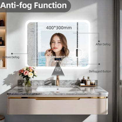 LED Bluetooth Bathroom Mirror