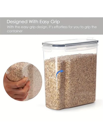 Large Food Storage Containers W/Lids 4pc Set