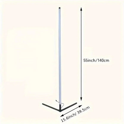 Corner Floor Lamp, 60-Inch LED