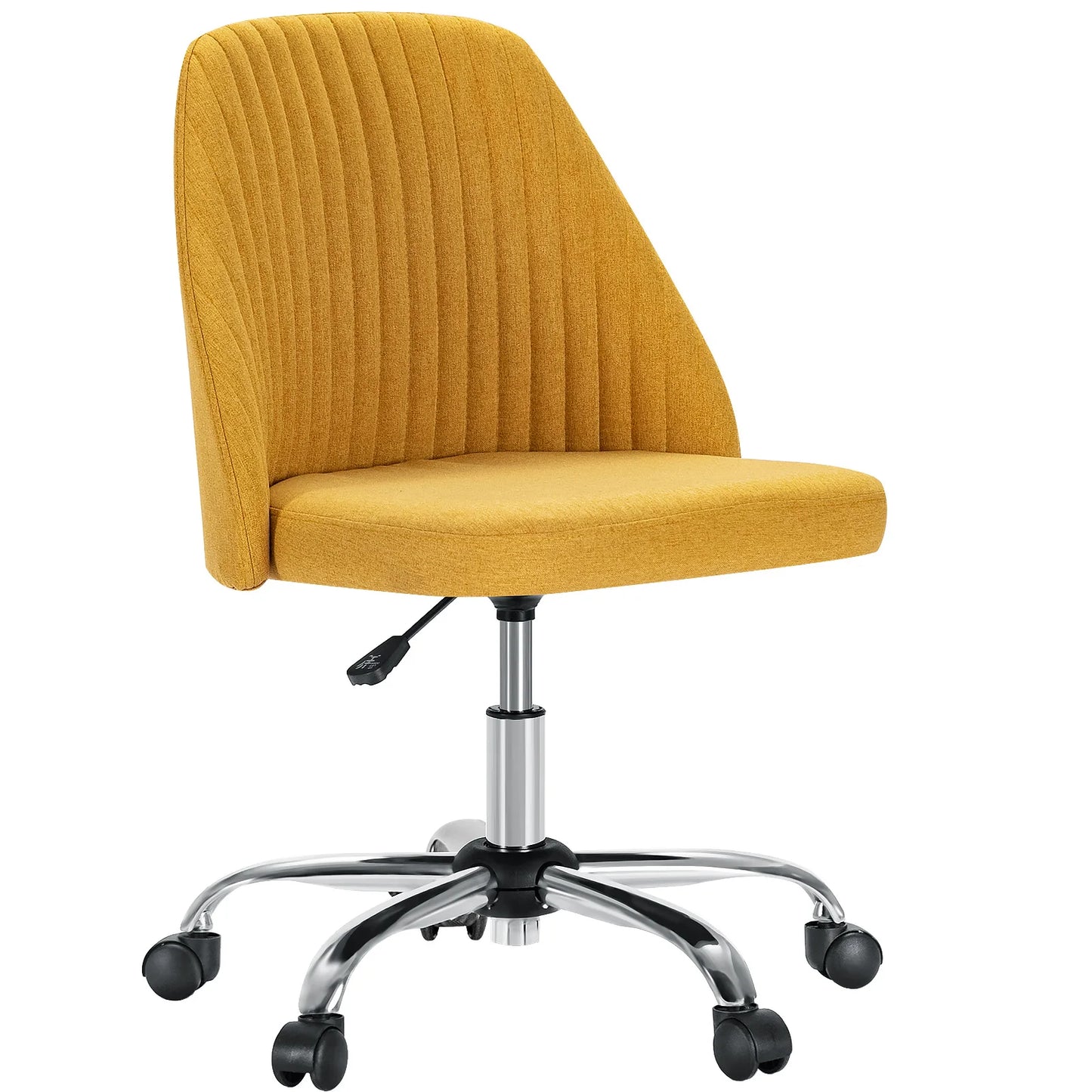 Armless Cute Vanity Swivel Chair