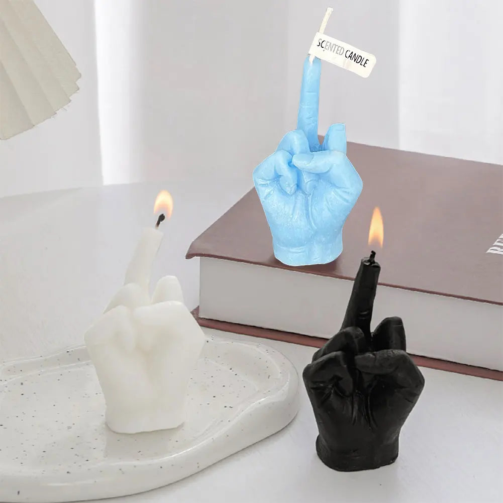 Middle Finger Scented Candle Funny Candle