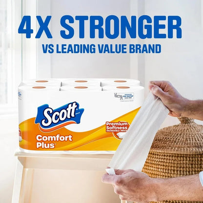 Scott Toilet Paper, 12 Double Rolls