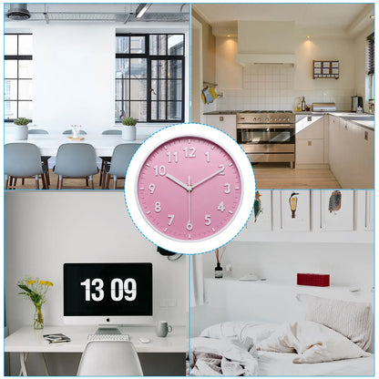 8 Inch Wall Clock 3D Number Quartz