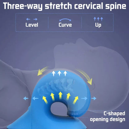 Neck And Shoulder Relaxer Cervical Chiropractic Traction