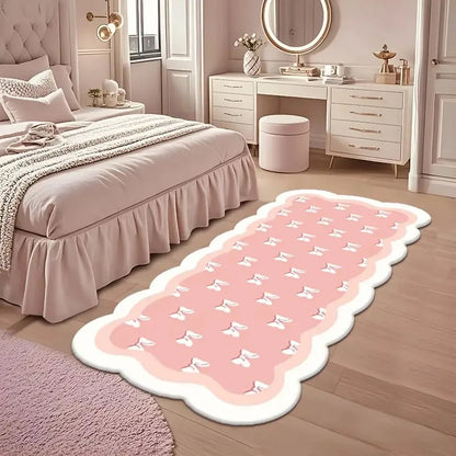 Pink Heart Carpet, Girl's Room Decoration