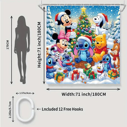 Disney Stitch Bathroom 4pc. Set