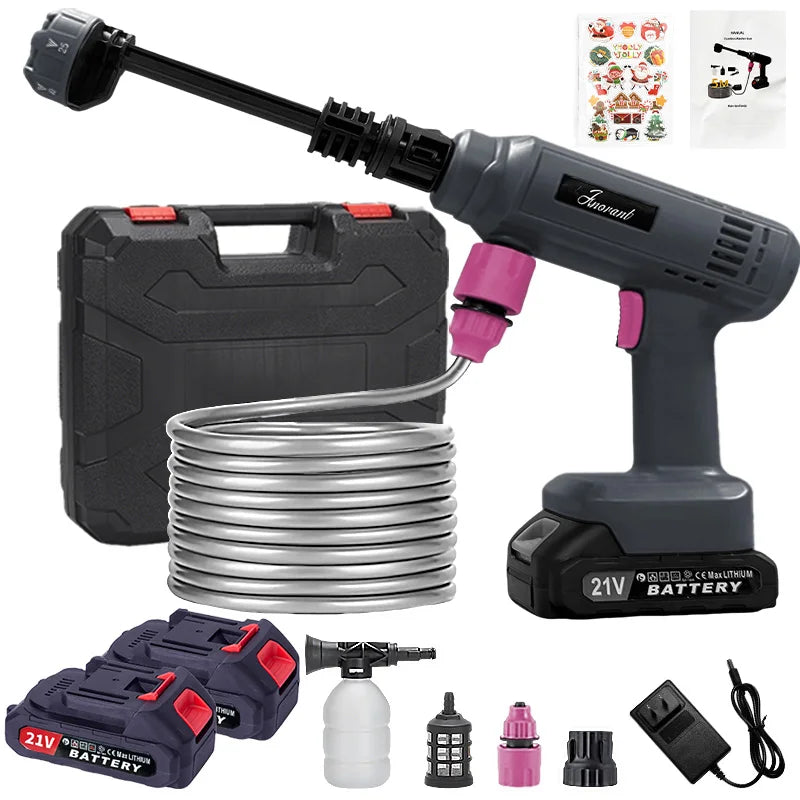 Electric Cordless Colorful High Pressure Car Wash