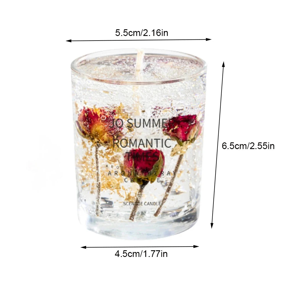 Scented Wax Candle Smokeless Aromatic Candles