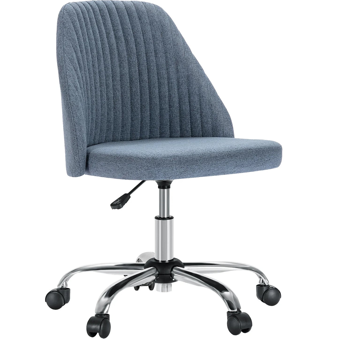 Armless Cute Vanity Swivel Chair
