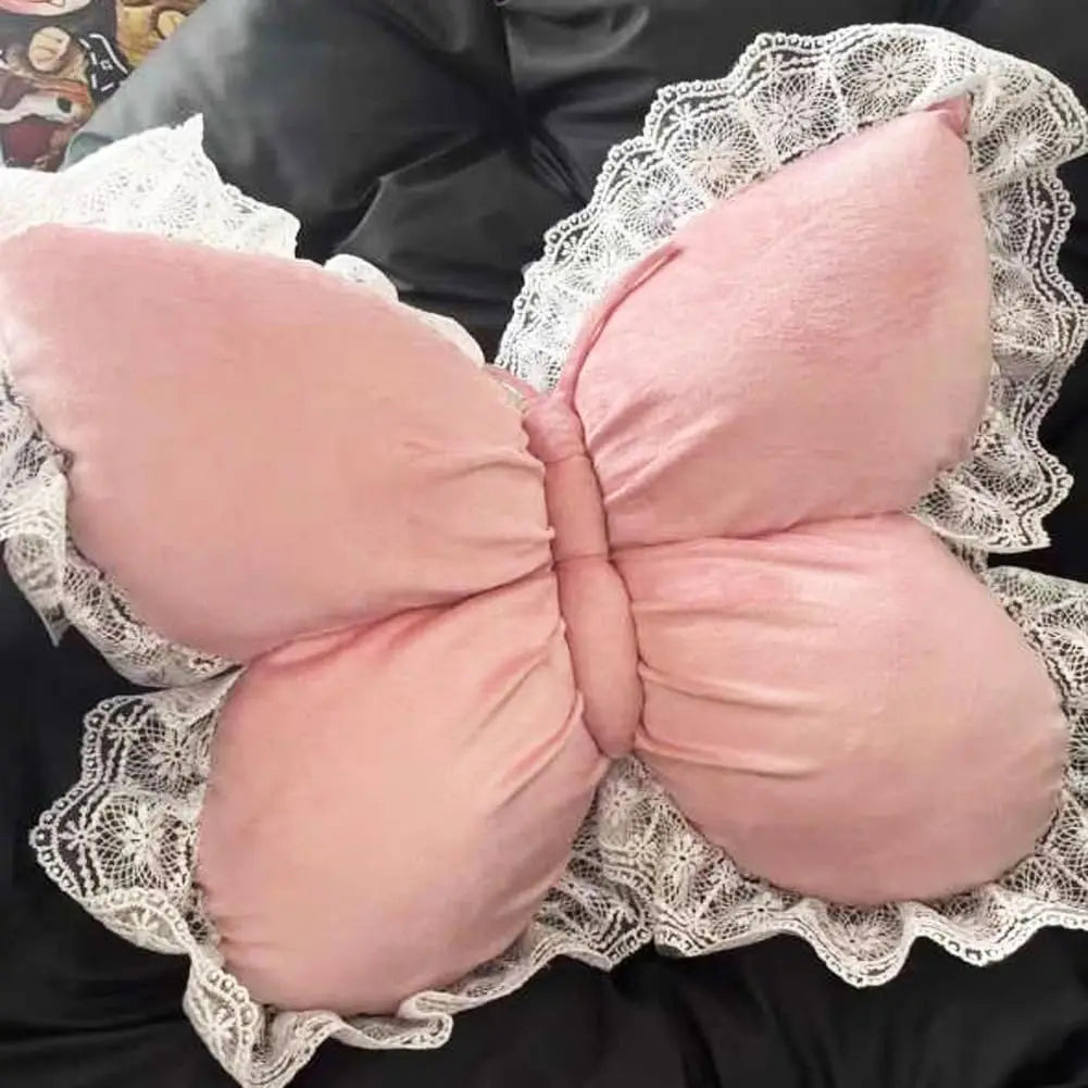 Cute Princess Butterfly Pillow