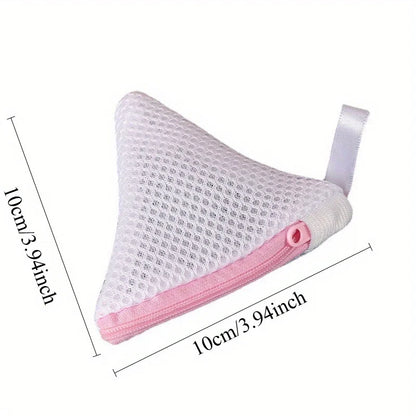 Laundry Sock & Small Item Storage Bags with Zipper Closure