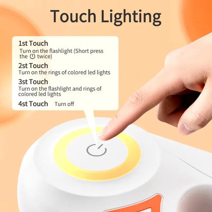 Retractable Dog Leash with Led Flashlight