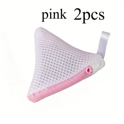 Laundry Sock & Small Item Storage Bags with Zipper Closure