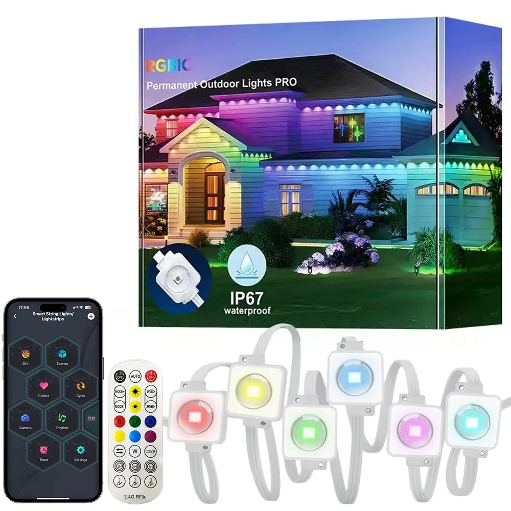 Smart Permanent Outdoor Lights