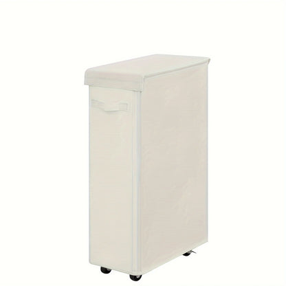 Laundry Basket with Wheels and Lid
