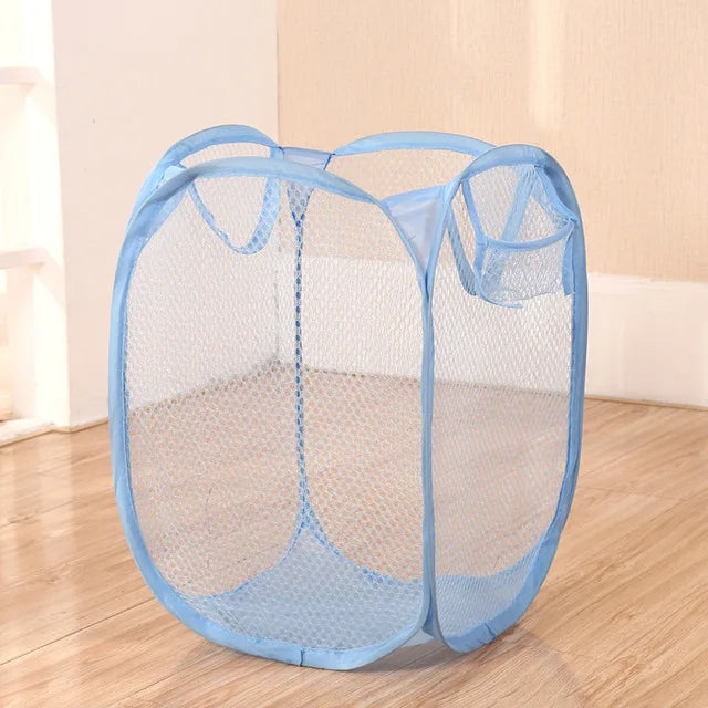 Folding Dirty Laundry Sorting Basket
